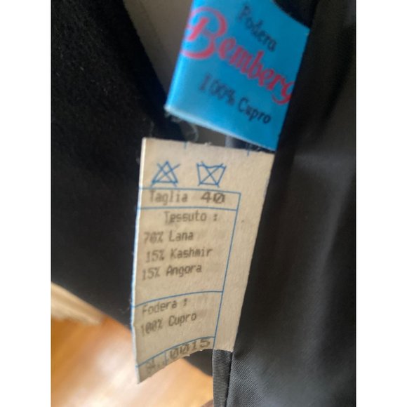 Ladies Size 4 Italy Cinzia Rocca Cashmere Blend Cathalo Beautiful Jacket - Picture 8 of 8